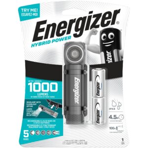 Energizer Fejlámpa Hybrid + 2x123 +