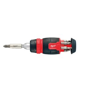 MILWAUKEE MAROK.CSAV.HÚZÓ KLT 8RÉSZ@ RACSNIS CSAVARHÚZÓ KÉSZLET 8 RÉSZES