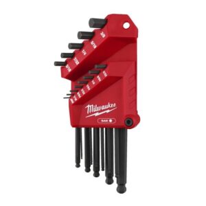 MILWAUKEE IMBUSZKULCS KLT 13DB@ IMBUSZKULCS KÉSZLET 13 RÉSZES