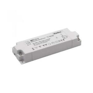 Trafó elektronikus 105VA 230V/12V 105-K fehér IP20 set zárlatvédelemmel