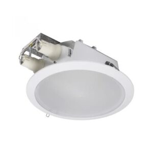 Lámpatest süllyesztett 2x26W E27 fehér