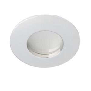 Spot beépíthető 230V 35W GU10 króm kerek IP44