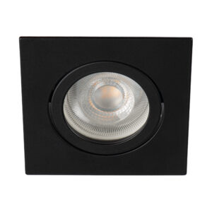SPOT beépíthető fekete Gx5,3/GU10 állítható max.:10W