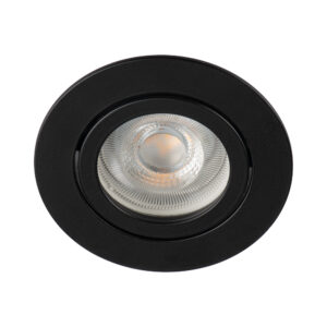 SPOT beépíthető fekete Gx5,3/GU10 állítható max.:10W