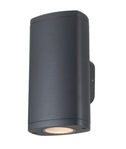 KÜLTÉRI FALI 220-240V AC GU10 IP54 SZÜRKE