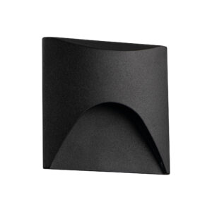 LED LÉPCSŐVILÁGÍTÓ 2,5W 3000K 50lm 220-240 AC FEKETE