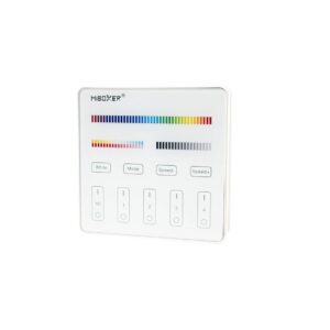 LED FALI FÉNYERŐ VEZÉRLŐ 4 CSATORNÁS FEHÉR ELEMES