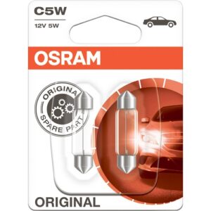 Osram Sofita, 5W 12V SV8,5-8 BLI2DK 2DB/CSOM