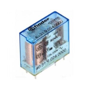 Relé FINDER 5V/DC 10/20A 5P 1CO