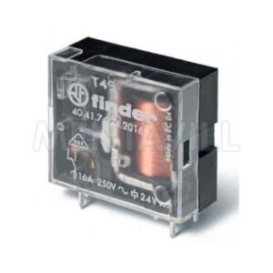FINDER relé 24V/DC 10/20A 5P 1CO