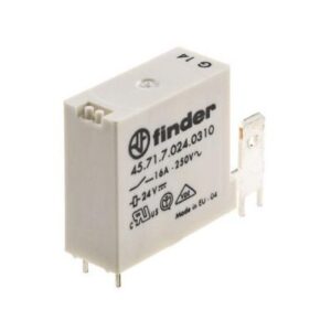 FINDER relé 24V/AC 16A 1CO