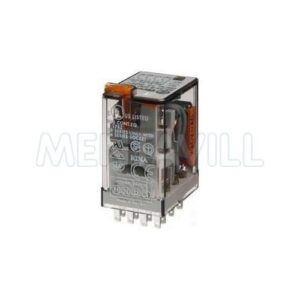FINDER relé 110V/AC 7/15A 14P +LED LEDes visszajelzés