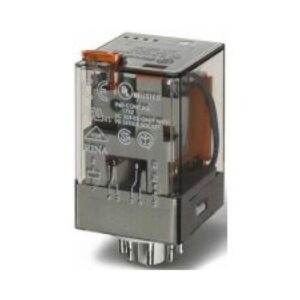FINDER relé 24V/DC 6/10A 3c/o kettős