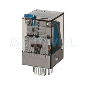 FINDER relé 110V/DC 10/20A 11P 3CO LED visszajelzés