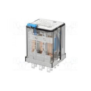 FINDER relé 3 váltóérintkező 16A 24V/DC+LED 623390240070