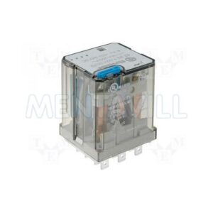 FINDER relé 3 váltóérintkező 16A 24V DC