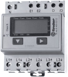 Fogyasztás mérő 3 fázisú 65A digitális TS-35 modbus modbus mid