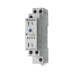 FINDER Időrelé univerzális 12-240V AC/DC félvezetős kimenettel 1A 24-240V AC/DC