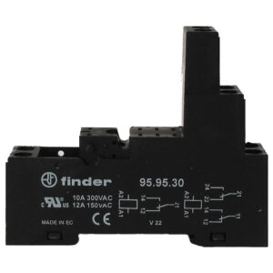 FINDER foglalat fekete 95.9530