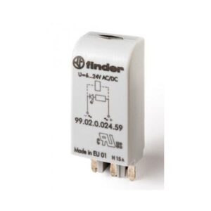 Relé modul LED zöld 110-240V AC/DC