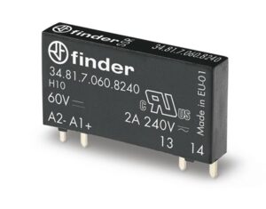 RELÉ  2A 60VDC/240VAC 1ZÁRÓ, SSR