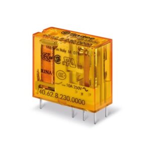 RELÉ FINDER 12V/AC 16/30A 8P 1CO
