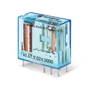 Printrelé mini 2 váltérintkező 10A 6V DC