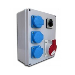 IPARI KOMBI 3x230V+5P16A DA.+KAPCS. 3db 230V +1db 5P16A +1db 3P20A KAPCS