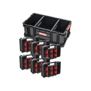 QBRICK SYSTEM TWO szerszámosláda +6 db organizer multi rendező