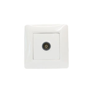 ECOMAX TV csatlakozó fehér végzáró 10dB 75ohm