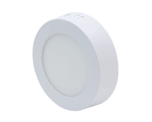 MIDEA LED panel kerek 6W 3000K 330lm falon kívüli, anyaga: alumínium