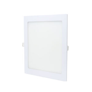 MIDEA LED panel 220mm négyzet 18W 3000K 1300lm süllyesztett, anyaga: alumínium