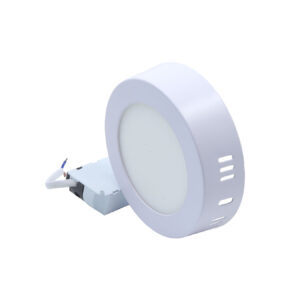 MIDEA LED panel kerek 6W 3000/4000/6500K 320lm falon kívüli, anyaga: alumínium