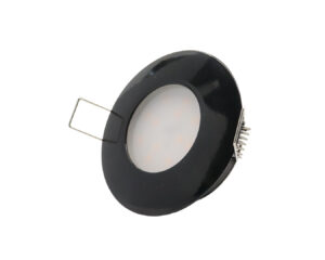 Spot LED 6W fix fekete