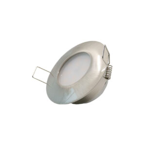 Spot LED 6W fix szálcsiszolt króm