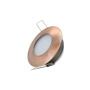 Spot LED 6W fix rozé arany