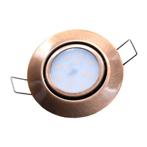 Spot LED 6W billenő rozé arany