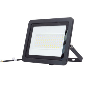 LED fényvető/reflektor 100W 4000K 7800lm fekete, lapos kivitel