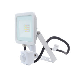 LED fényvető/reflektor mozgásérzékelővel 20W 4000K 1600lm fehér, lapos kivitel