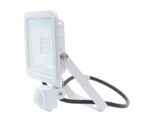 LED fényvető/reflektor mozgásérzékelővel 30W 4000K 2200lm fehér, lapos kivitel