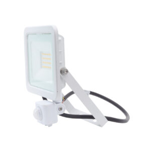 LED fényvető/reflektor mozgásérzékelővel 30W 4000K 2200lm fehér, lapos kivitel
