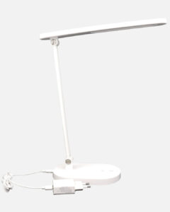 Íróasztali lámpa LED 6W fehér vibráció mentes. talp:100x170mm
lámpafej: 46x295mm