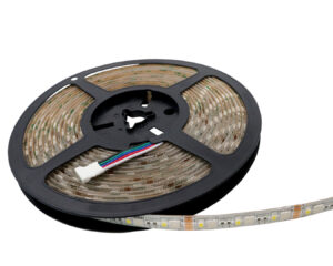 LED SZALAG  5m 120LED/m IP65 RGBW 25W/m   12V