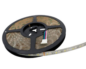LED SZALAG 5m 120LED/m IP65 RGBW 28,8W/m   24V