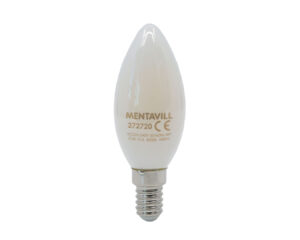 Filament LED E14 gyertya 4W 4000K opál