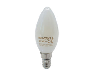 Filament LED E14 gyertya 4W 6500K opál