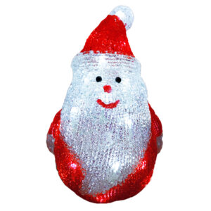 Xmas akril 20 LED Télapó 4000K hidegfehér beltéri