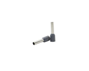 Szigetelt érvéghüvely 4.0mm2 szürke hosszú