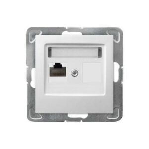 NECTO RJ45x1 csatlakozóaljzat fehér