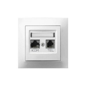 NECTO RJ45 + telefon csatlakozó komplett